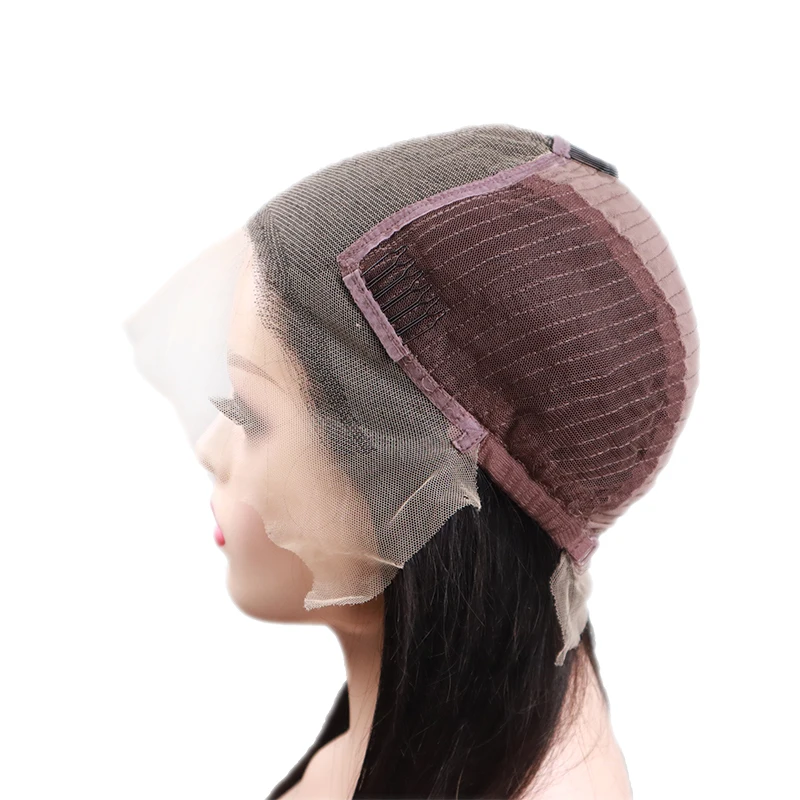 

hot selling 13X6 lace front wig unprocessed 10-26 inch remy full lace wig human hair lace front brazilian