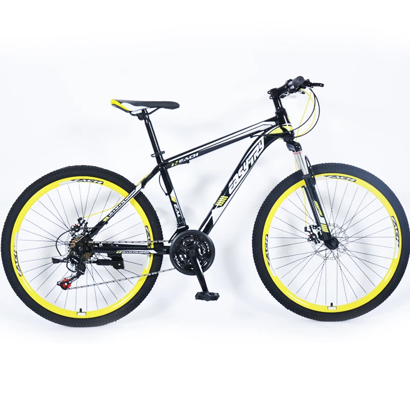 

Cheapest Factory Price Steel Disc brakes 21 Speed Adult Mountain Bikes, Picture shows