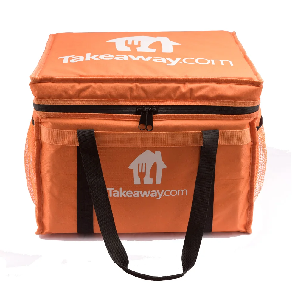 Food Delivery Bag Make In Rpet Material Food Delivery Carry Bag With
