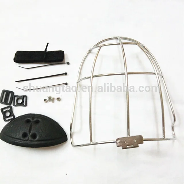 
Durable ISO welding stainless steel Ireland hurling sport hockey face mask, helmet 