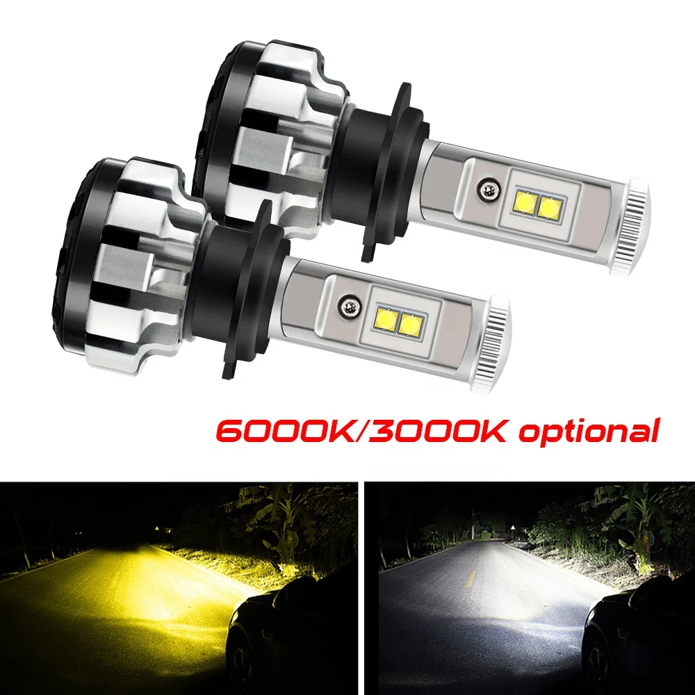 

Hot product led auto headlight H4 H7 H8 H9 H10 9005 9006 T1S led car headlights 80W 8000lm Headlight