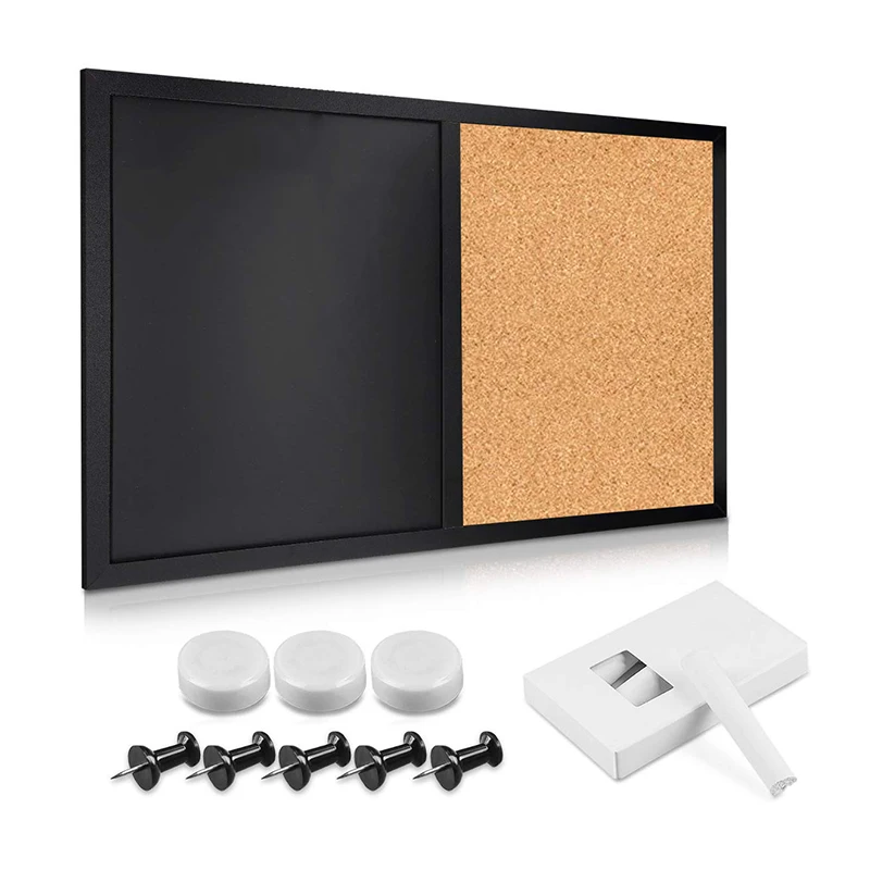 
Wholesale Combination Decorative School Kids Magnetic Dry Erase Cork Chalk Board 