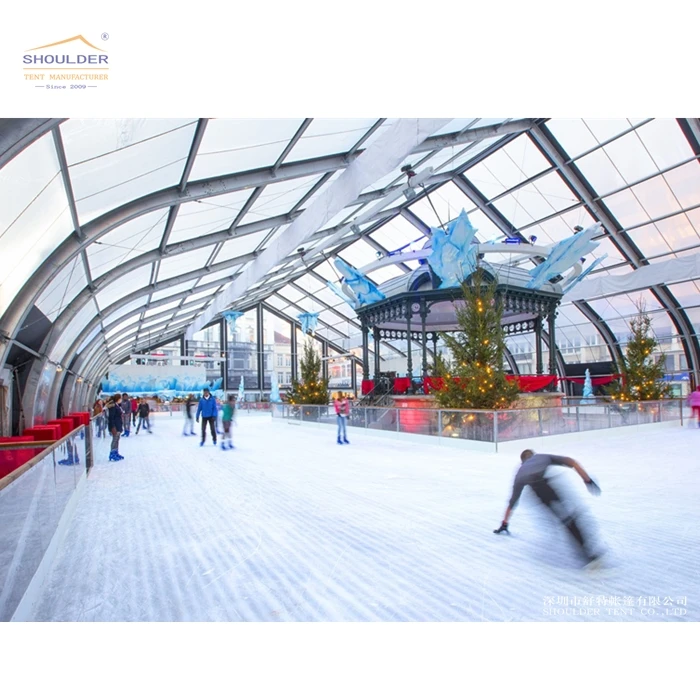 

Curved Tent for events outdoor use in winter Luxury event tent
