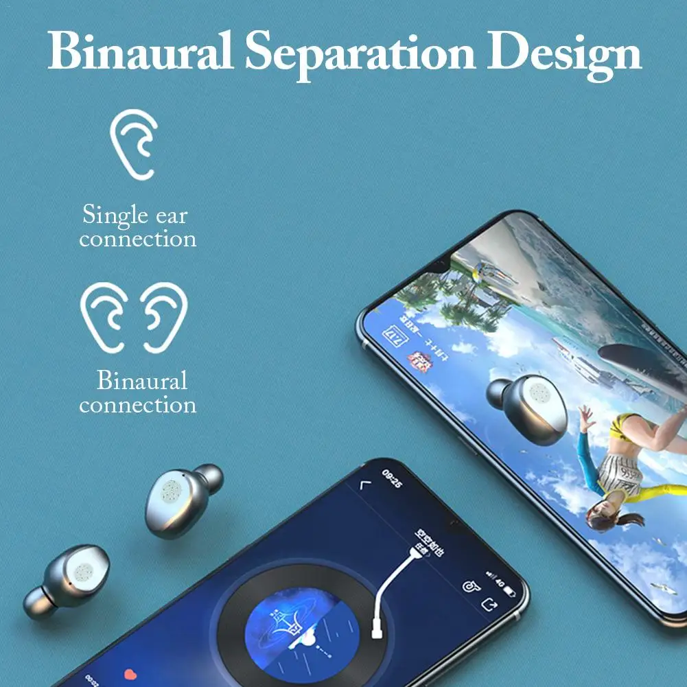 New 3 In 1 Power Bank Auriculares Audifonos With Powerbank Tws Earphone