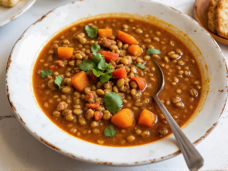 Authentic Mediterranean Lentil Soup Recipe in 45 Minutes