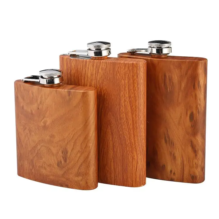 

8oz creative logo Stainless Steel hip flask for achole and wine drinking, Avaible