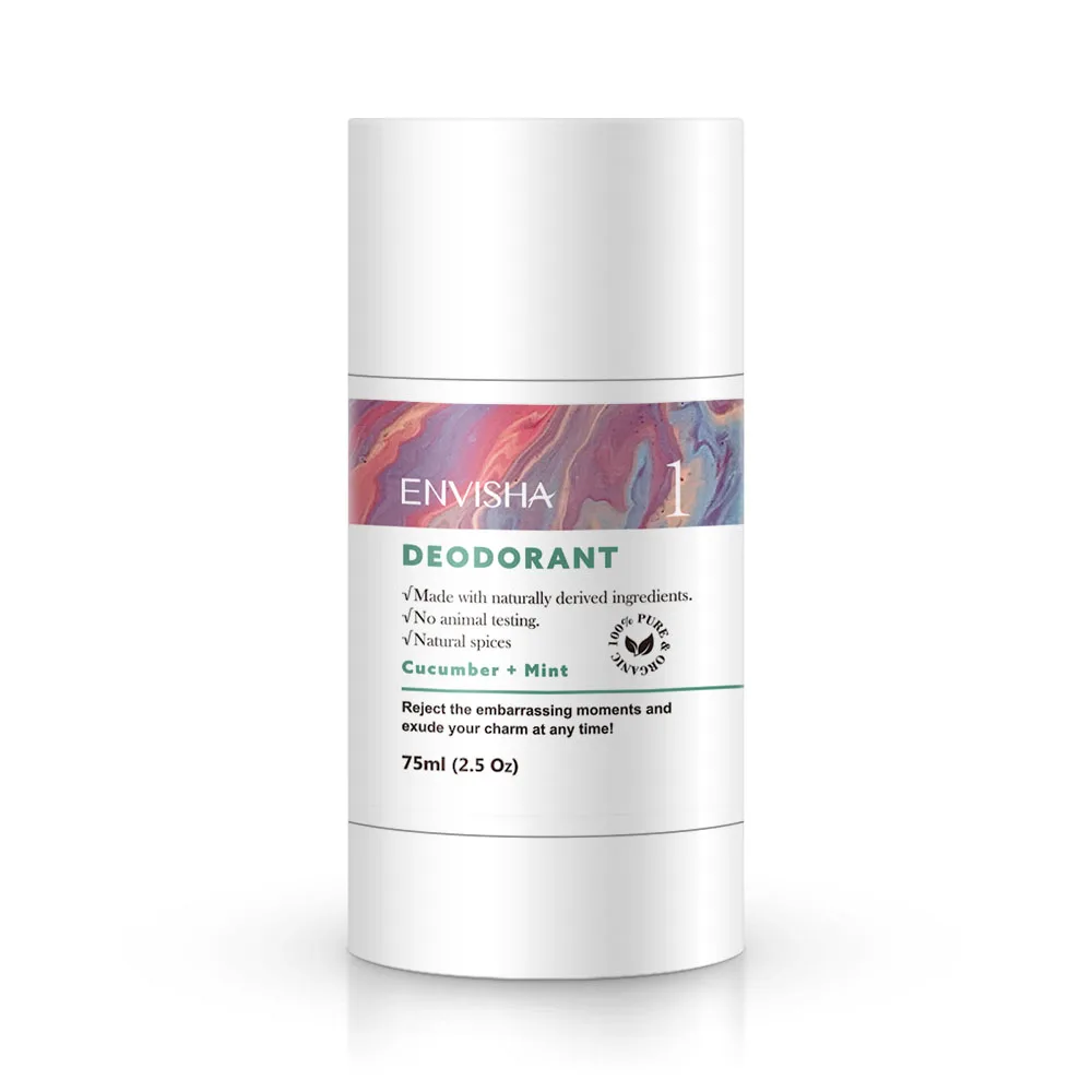 

Envisha OEM wholesale custom private label organic body antiperspirant all natural deodorant stick