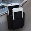New Multifunctional Car Cell Phone Holder Black Mobile Phone Charge Box Holder Pocket Organizer Car Seat Bag Storage