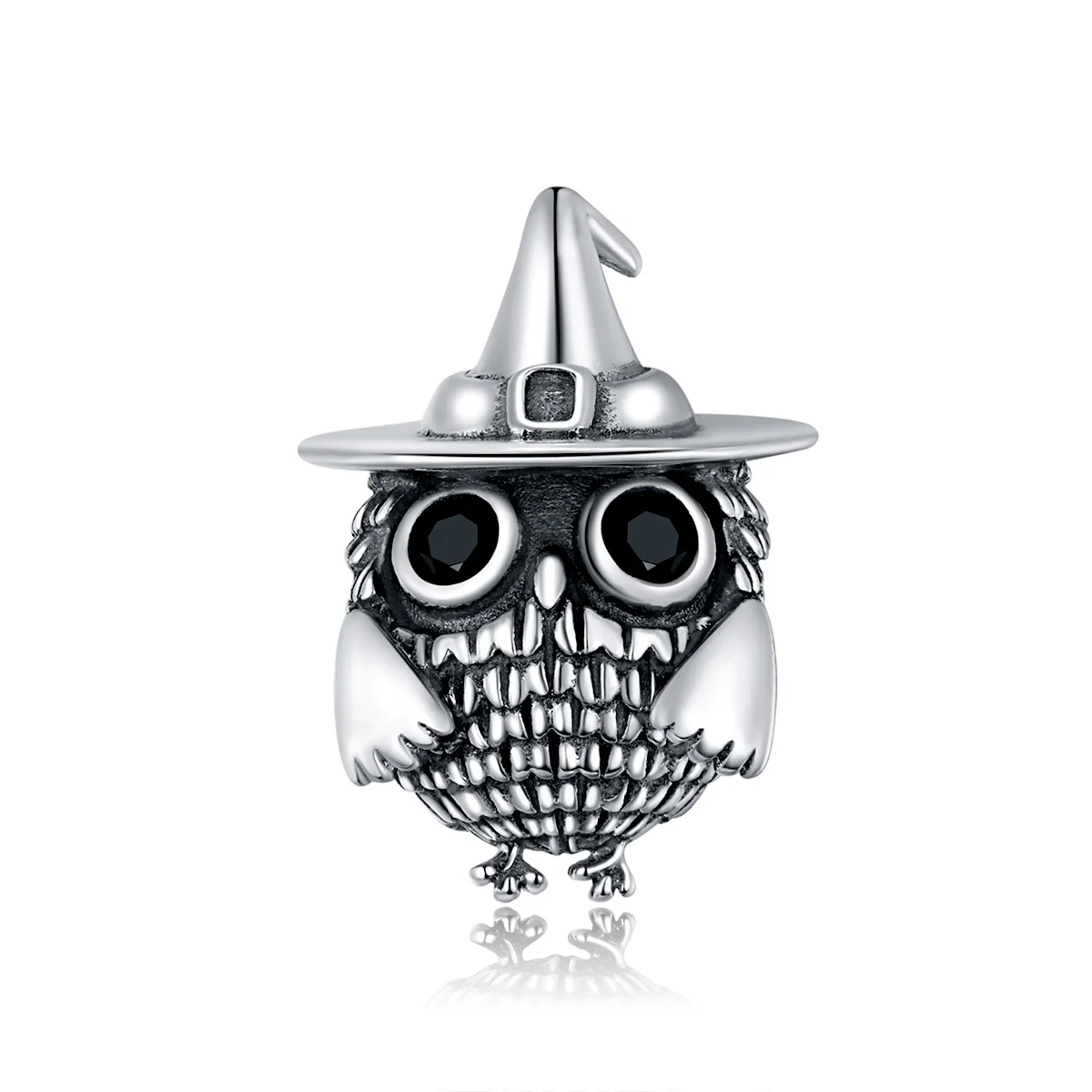 

Halloween owl charm for women jewelry 925 silver animal charm