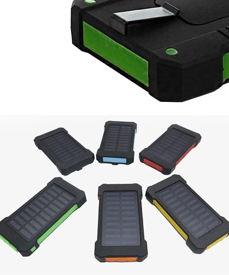 Custom Promotional New 20000mah Solar Charger Solar Power Bank - ANKUX.COM