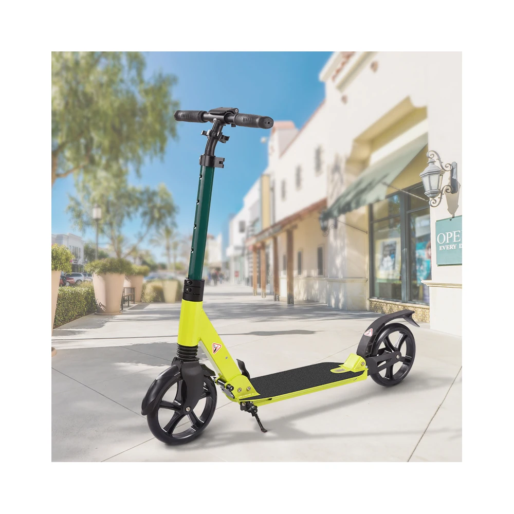 

Cheap price 2 wheel front 1 rear 1 PU wheels kick kids scooter