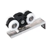 wooden sliding door roller for delicate door insert hardware long service life solid wood door roller