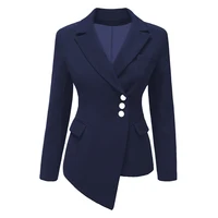

Blazer Femme 2020 New Feeling Clothing Irregular Hem Office Lady Wear Blouse Women's Blazer Suit