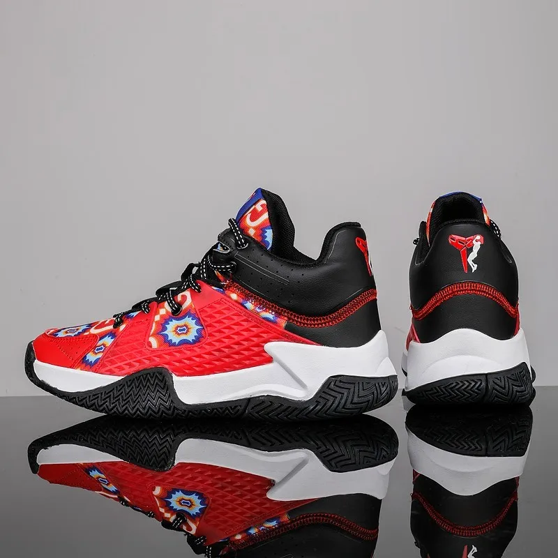 

2021 New Custom Cheap High Quality Lightweight Outdoor Men's Breathable Basketball Shoes, Optional