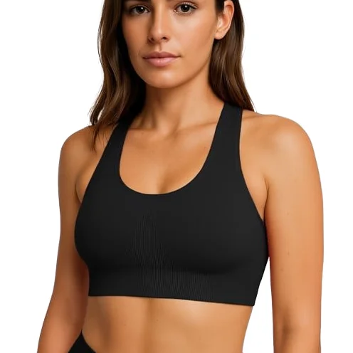 交叉肩with无痕Sports Bra