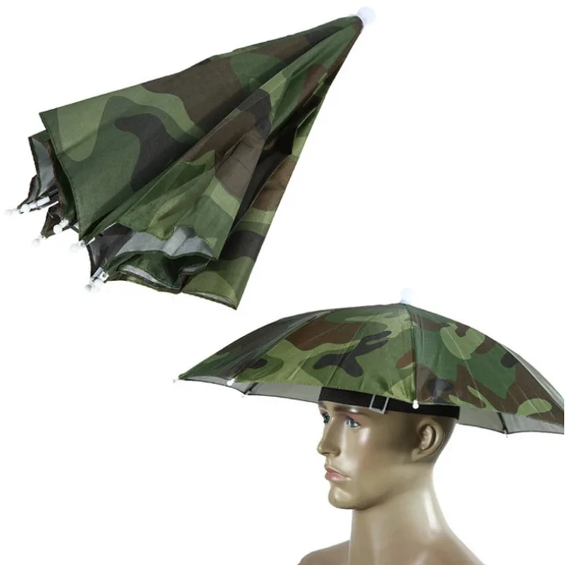 

Umbrella Head Logo Promotion Gifts Hat Umbrella Head Cap Umbrella Non-handle, Pontone color