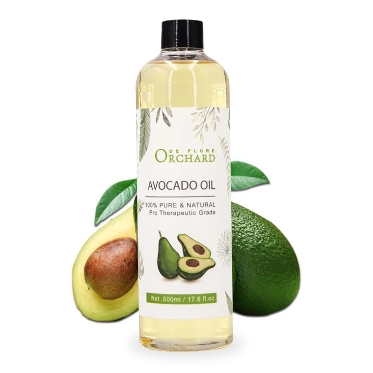 

Dropshipping 100% pure organic cold press avocado oil for skin care