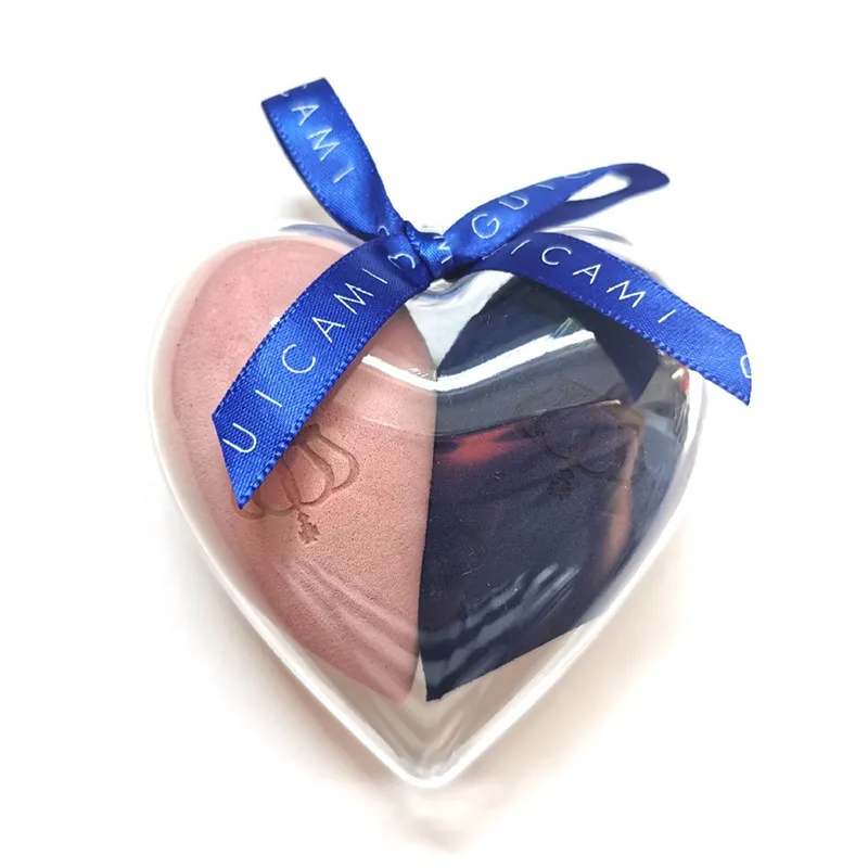 

Heart Shaped Super Soft Professional Makeup Tools Beauty Sponge Makeup Sponge, As picture