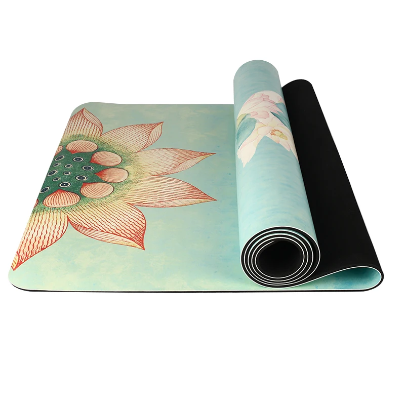 

Eco-Friendly Custom Printed Logo Pilates Gymnastics Yoga Mats, Customized