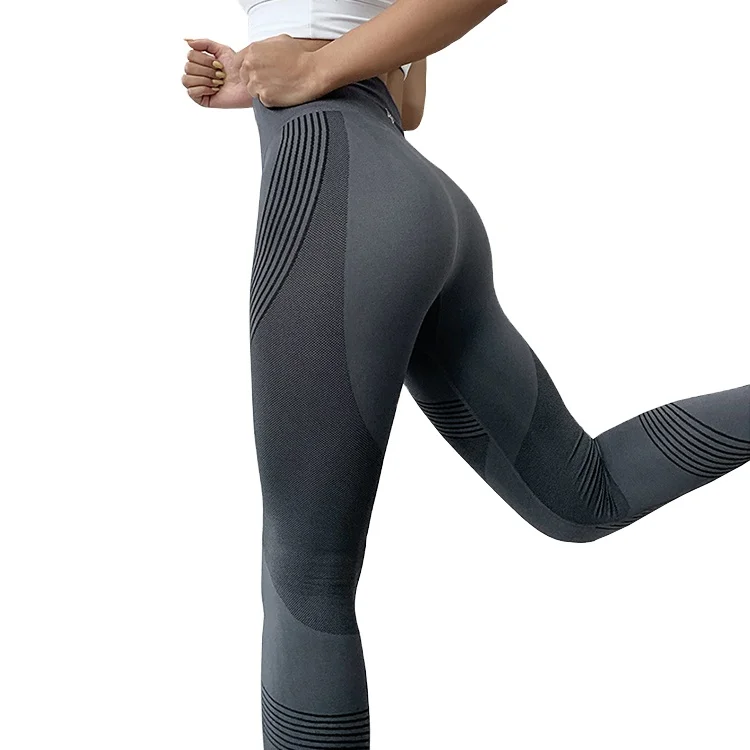 

2020 Wholesales Gym Yoga Pants Nylon Spandex Sports Fitness High Waisted Mujer Leggins