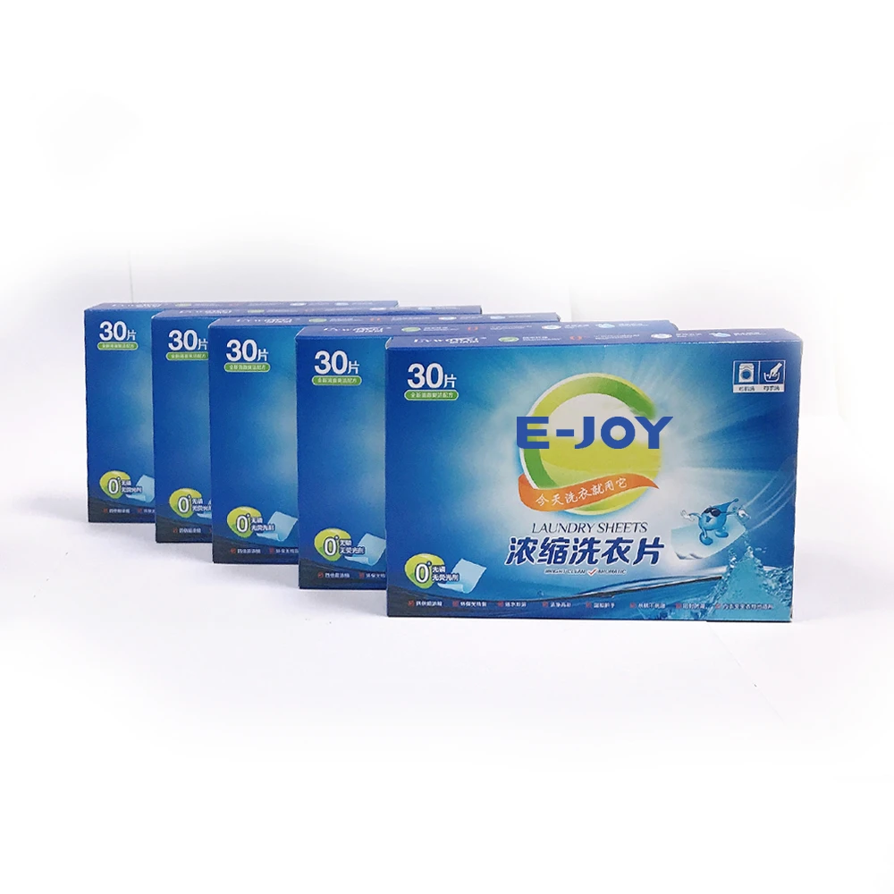 

New design cleaning eco friendly laundry detergent strips sheets with great price, Customrized