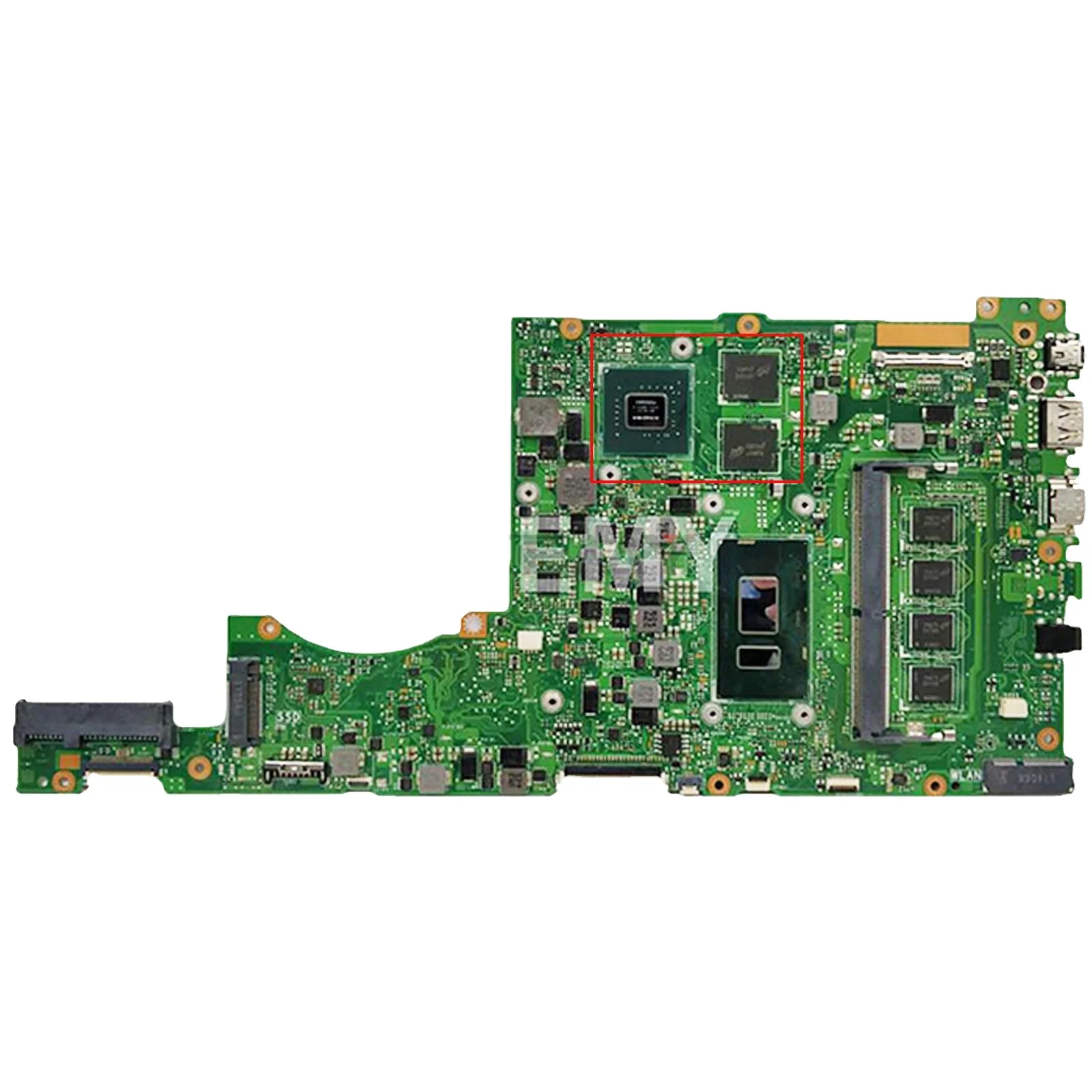 

X411UA Mainboard For Asus S4000V X411UQ S4200V X411UF K411UN A411UF K411UQ X411UN X411UV F411UF A411UN Laptop Motherboard Used