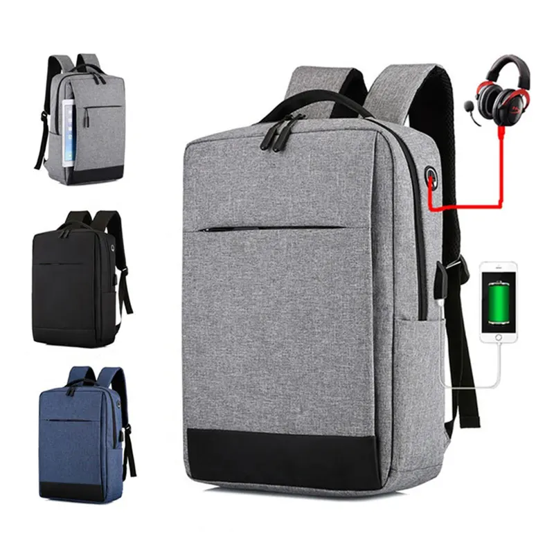 

Custom Mens Sac A Dos Usb Charger Waterproof Smart Back Pack Anti Theft School Charging Laptop Backpack With Usb Port, Any colors can be customized