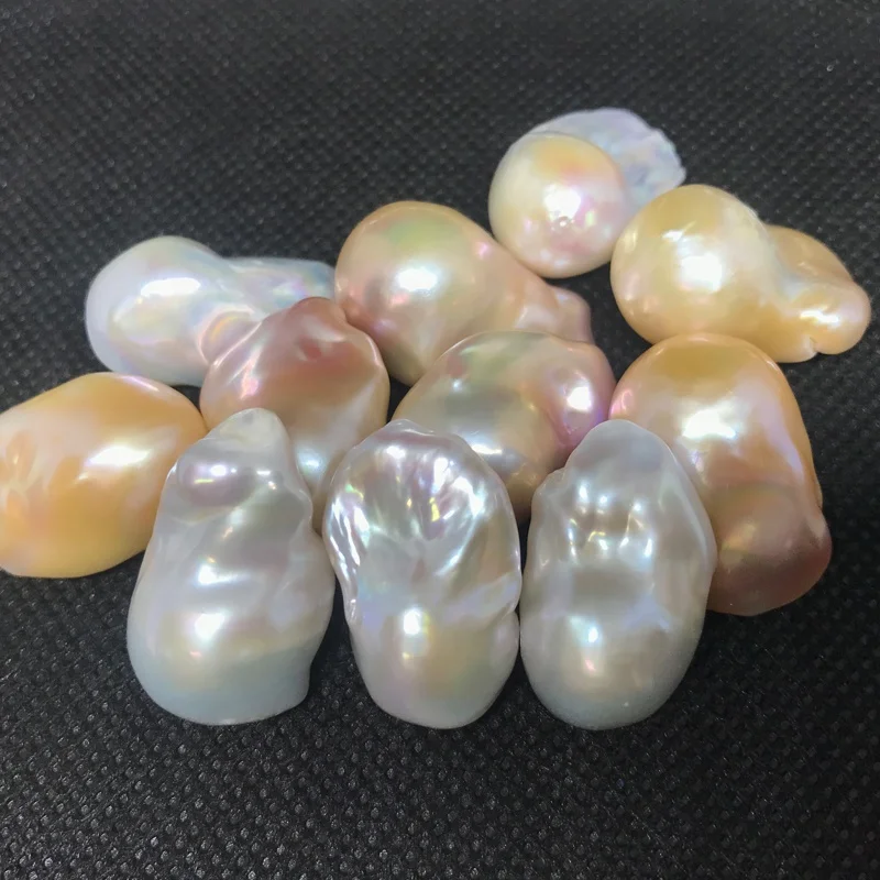 

15mm Genuine Cultured Freshwater Baroque Pearls 3a grade Wholesale Loose Real Natural Freshwater Pearl