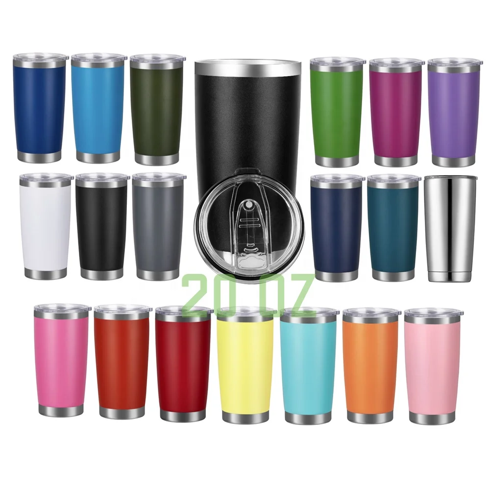

2023 Hot Sale Shopify Popular Trend Travel Yeticooler Tumbler 20oz 30oz Stainless Steel Vacuum Insulated Wholesale Beer Tumbler