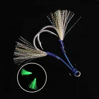 

TOMA deep sea high carbon steel fishing double hook assist jigging fish hook