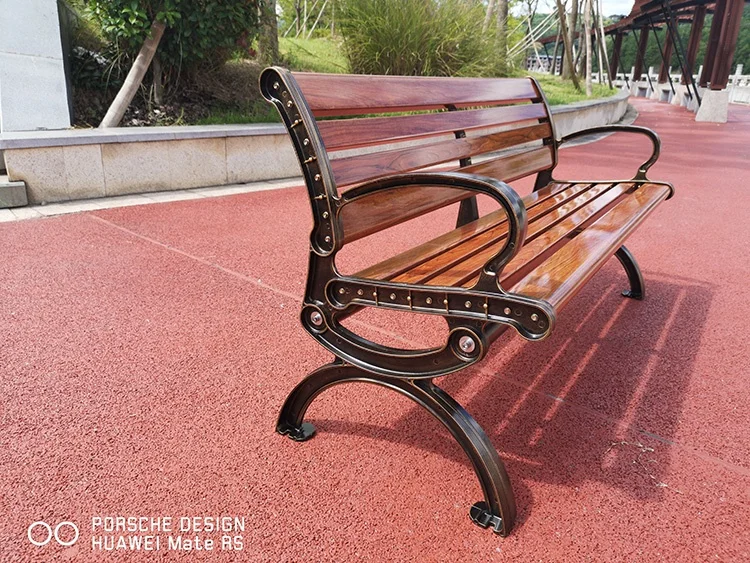 
lounge cast bronze antique slatted designer aluminum park furniture metal work seating aluminium patio outdoor garden bench 