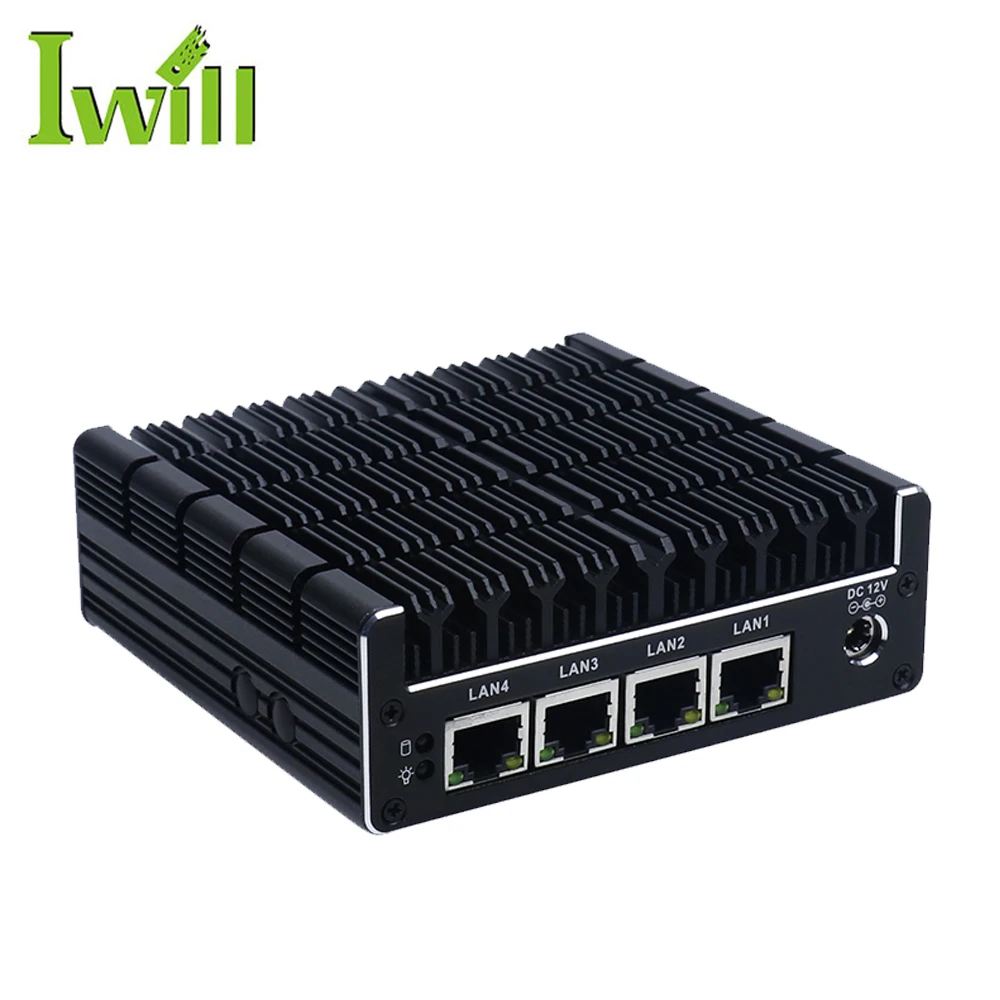 

OEM firewall router Mini J3160 4 Lan computer network firewall appliance vpn