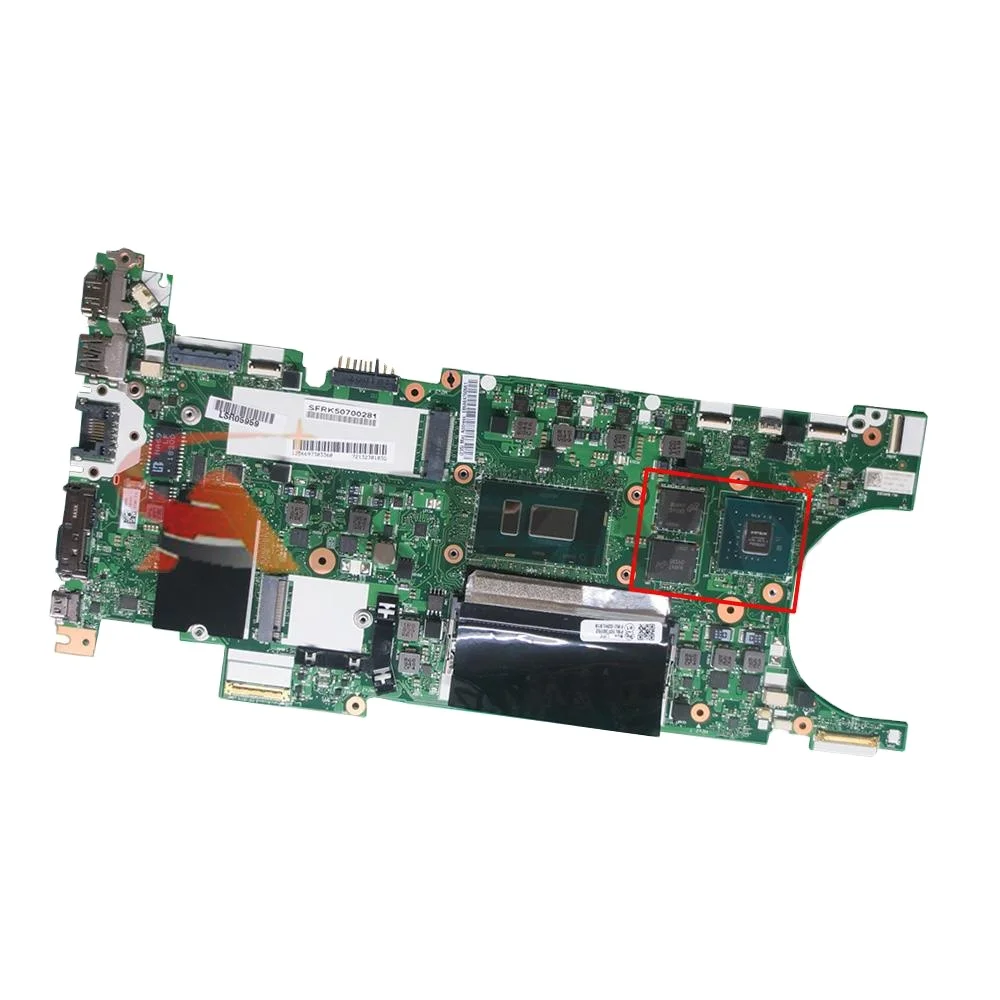 

For Lenovo ThinkPad T480S Laptop Motherboard Mainboard with MX150 GPU I5 I7 8th Gen CPU 8GB RAM NM-B471 Motherboard