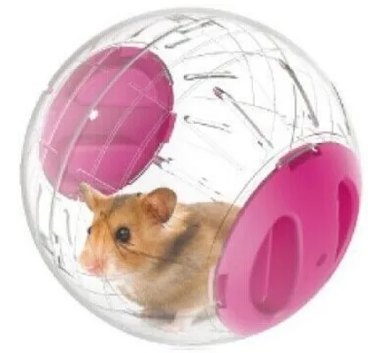 

Small Pet Run The Ball Toy Home Hamster Transparent Running Ball 10cm Jogging Pets Chinchilla Guinea Pig Mini Trot Ball, Transparent, or as per your special request