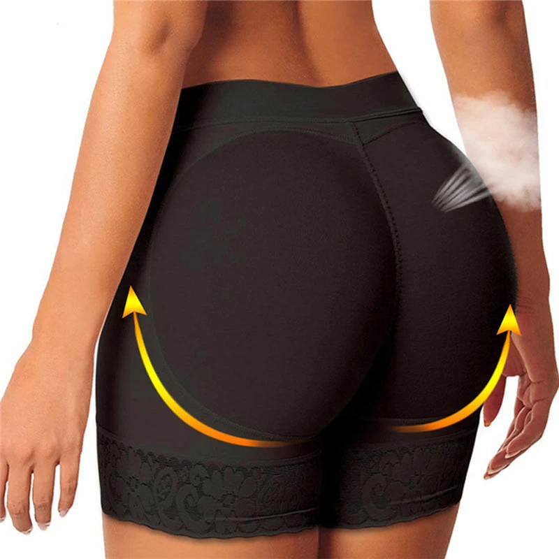 

Women booty pads Butt Lifter Panty Body Shaper Hip Shapwear Underwear Breathable Briefs Plus Size Shaper Bodysuit