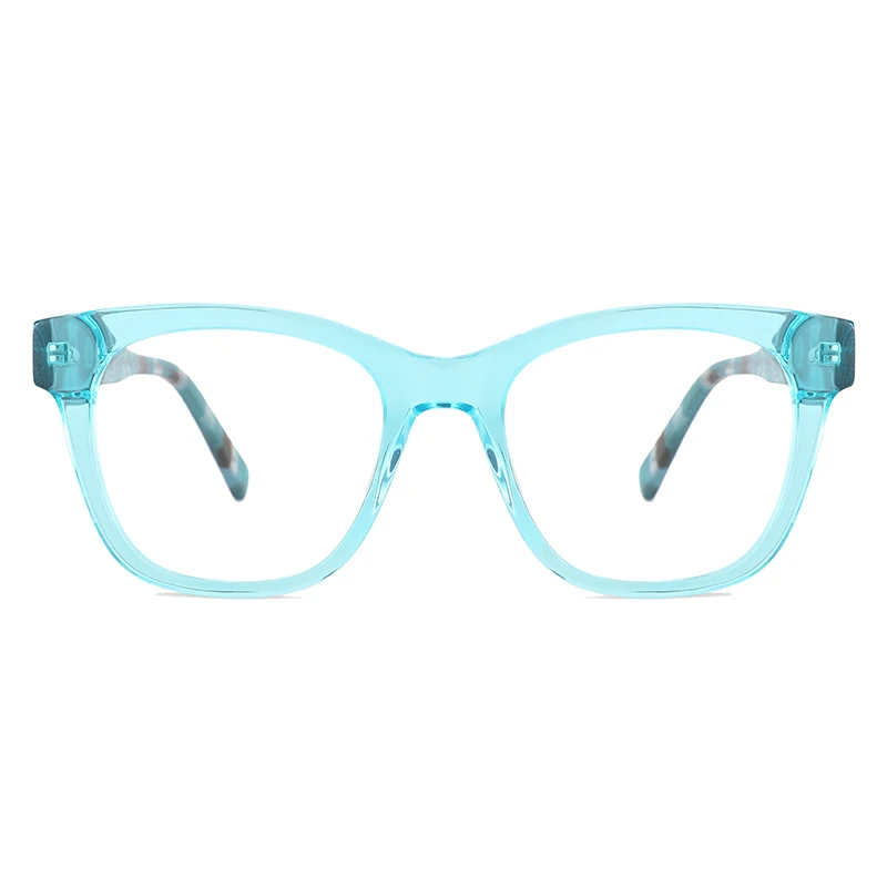 

Support Customization Elegant Anti Blue Light Eyeglass Optical Spectacles Acetate Frames, Custom colors