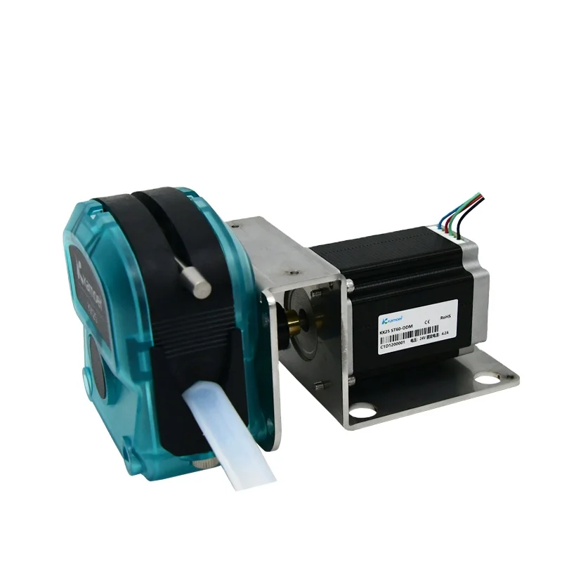 

Kamoer KK25-ODM 3700ml/min 24V micro self-priming small stepper motor circulating Beverage peristaltic pump