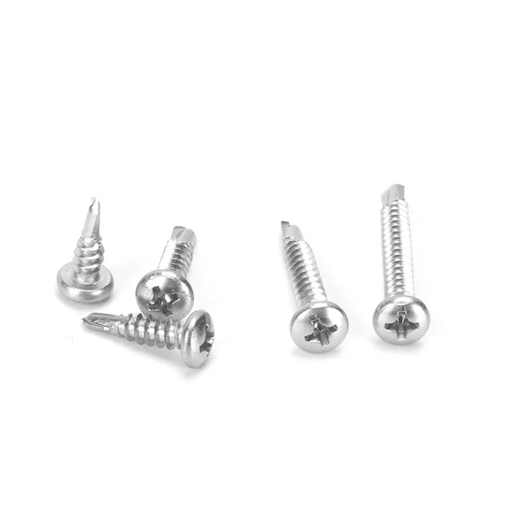 
Round Head Cross Cutting Self-Tapping Screw 