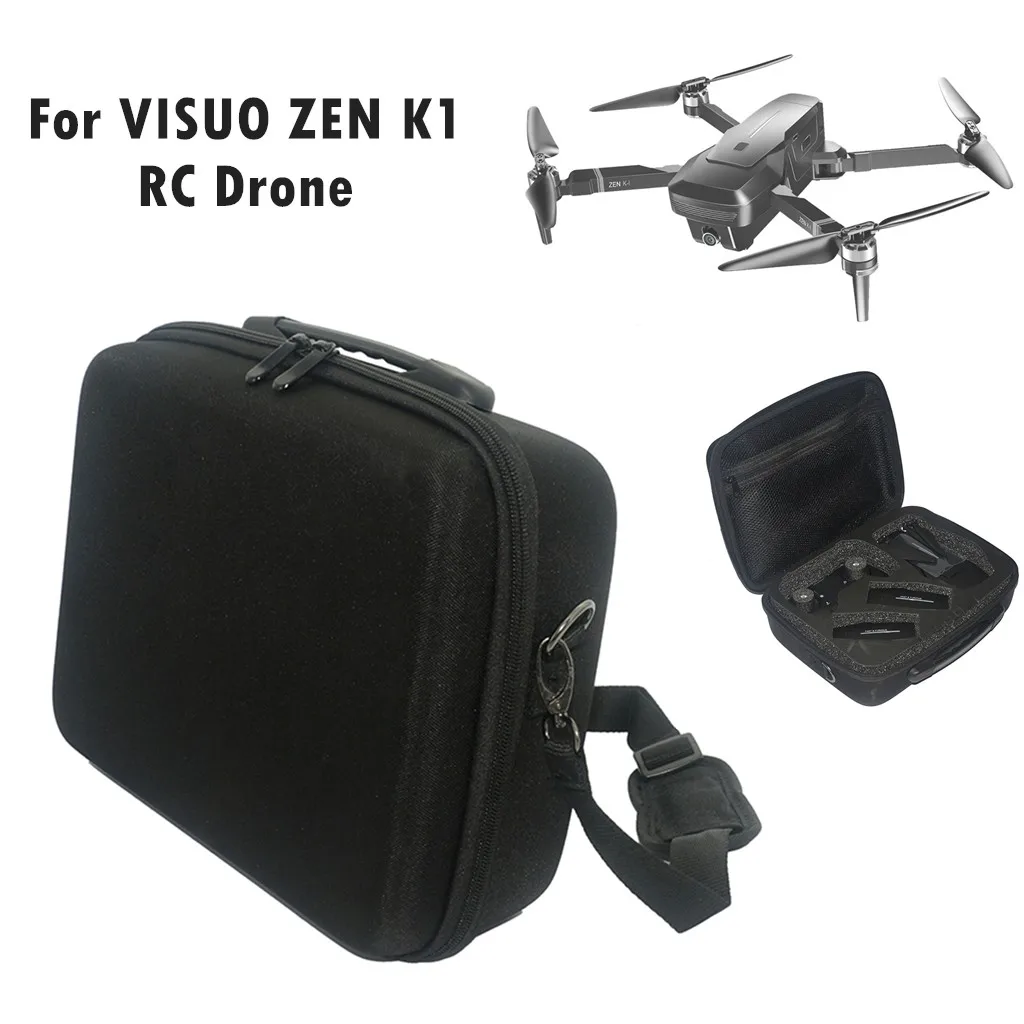 

HOSHI factory Visuo ZEN K1 Carry Case Waterproof Portable Carry Storage Case Bag RC Drone Accessories RC Parts OEM/ ODM, Black