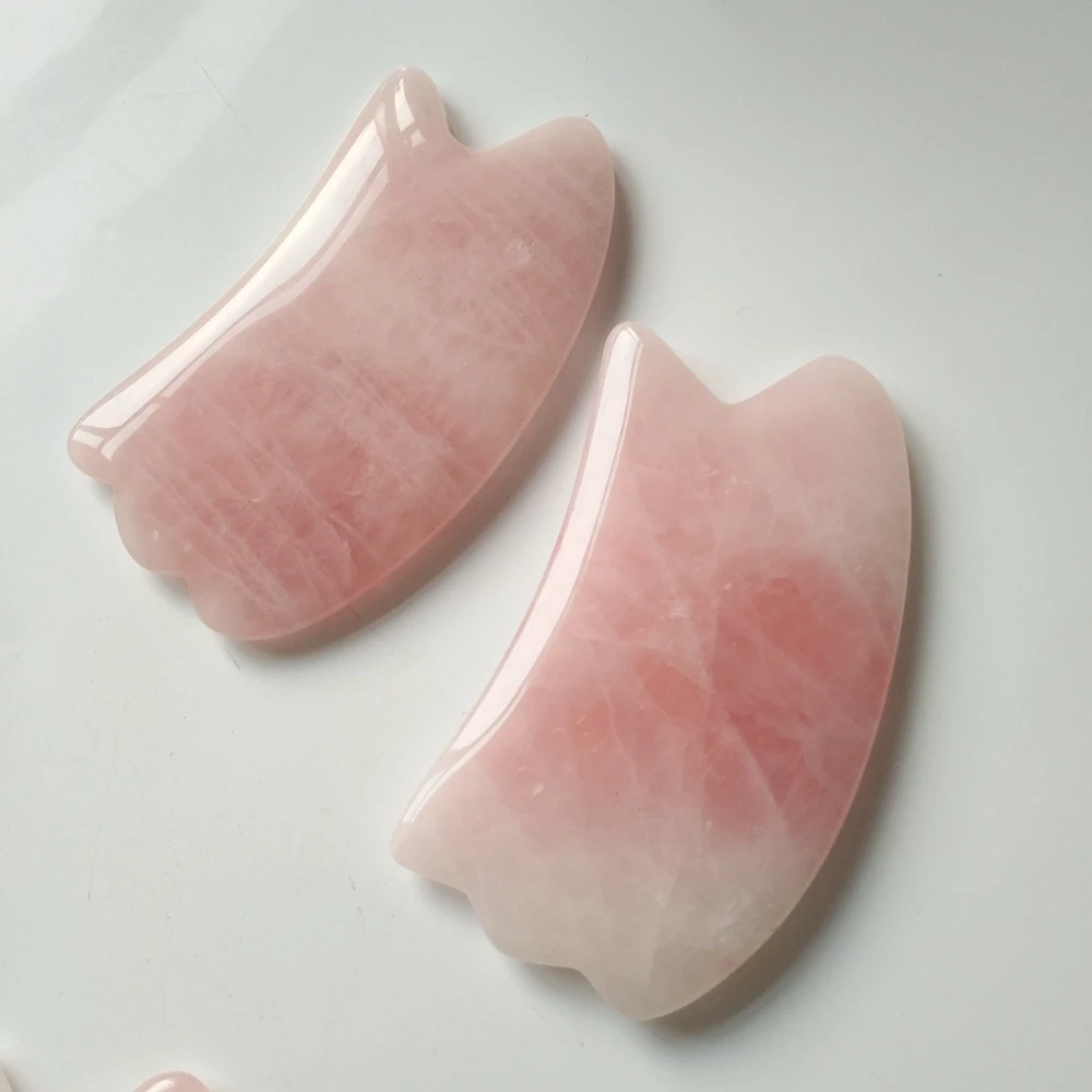 

2020 Massage Tools Chinese medicine apparatus portable jade gua sha scraping massage tool, with gunny bag