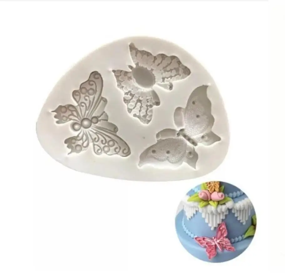 

Silicone Mold animal butterfly silicone mold sugar craft fondant tools cake decorating soap mould baking tool DIY kitchen