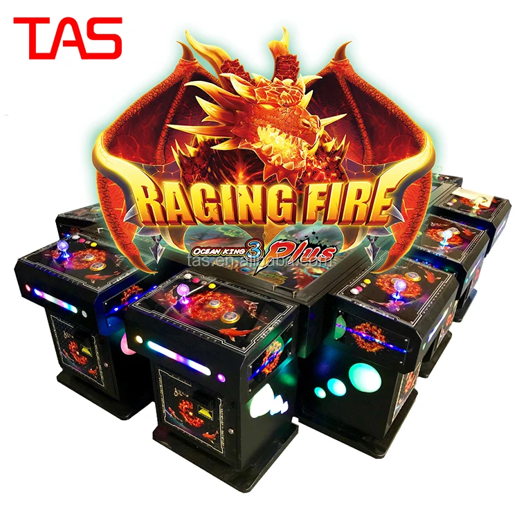 

2021 USA Customize 10 Player Fish Game Table Gambling Machine Ocean King 3 Plus Raging Fire