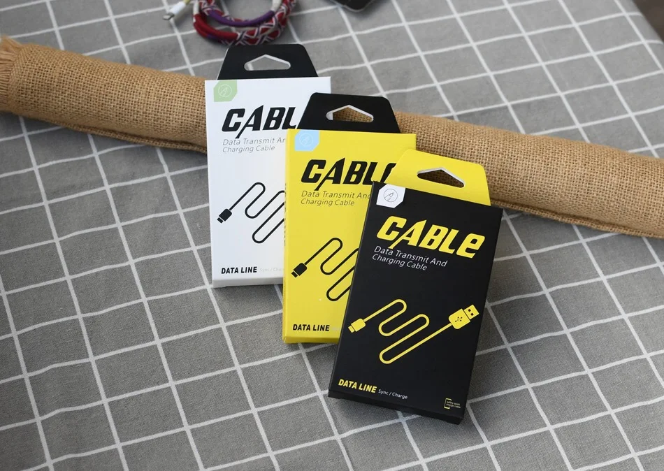 
Wholesale Long 1m 2m 3m for Mobile Phone Cable USB Nylon Braided Micro USB Cable Charging Cable for Iphone Samsung 