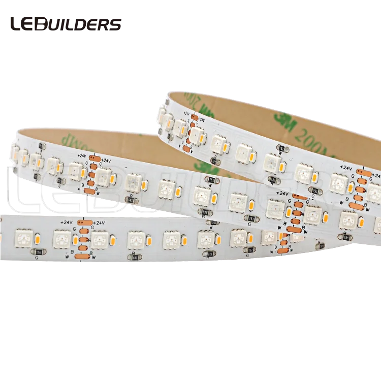 New 2020 RGBW LED strip waterproof 24V 5050smd 3838 SMD led lighting led flexible 5050 led strip 24v rgbw 4 in1