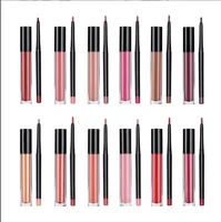 

makeup kit lipstick set private label make your own lipstick matte lip liner lip stick lip kit