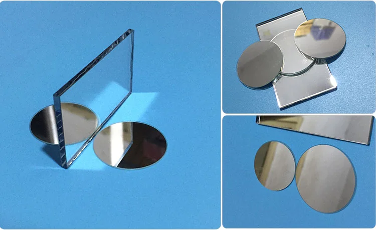 Reflective silver - plated 35mm optical mirror lens reflector manufacture