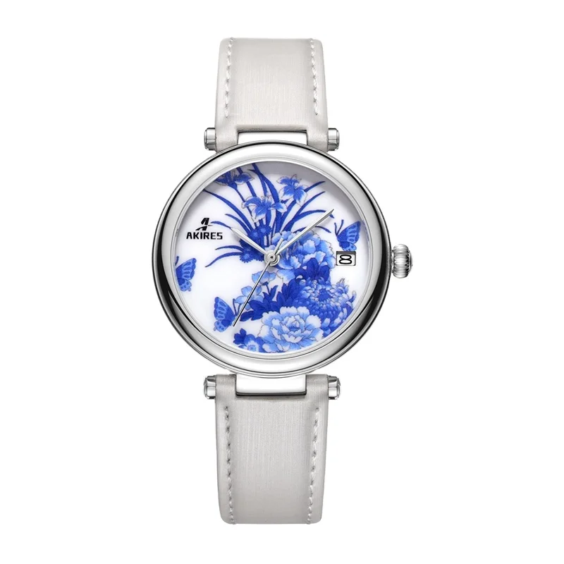

OEM custom luxury watches stainless steel case 9015 miyota movt automatic mechanical watch wrist for women relojes mujer