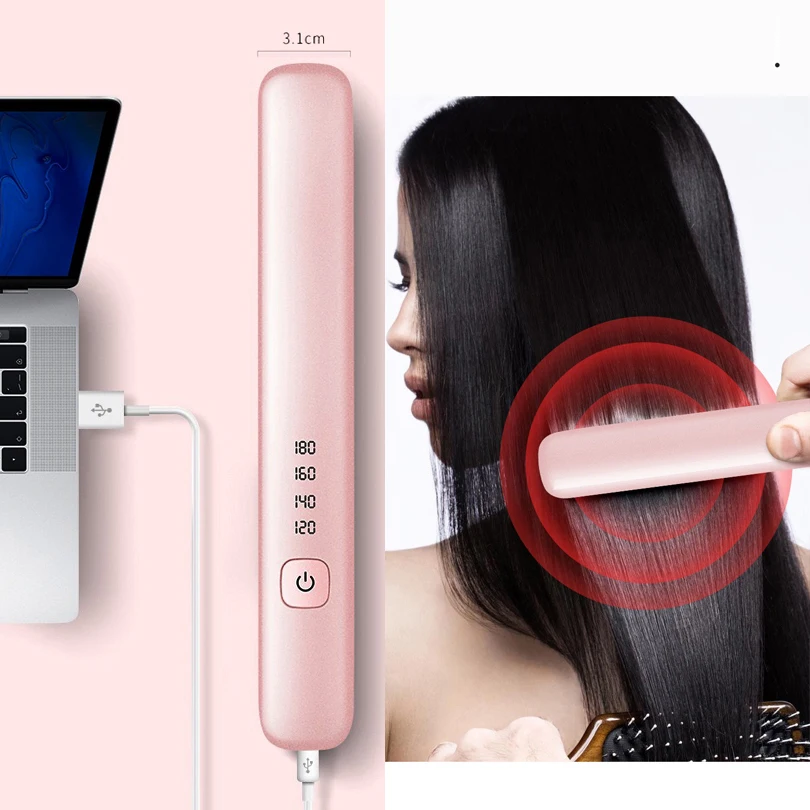 

Best hair straightener brush no heat electric permanent hair straightening comb planchas de cabello profesional