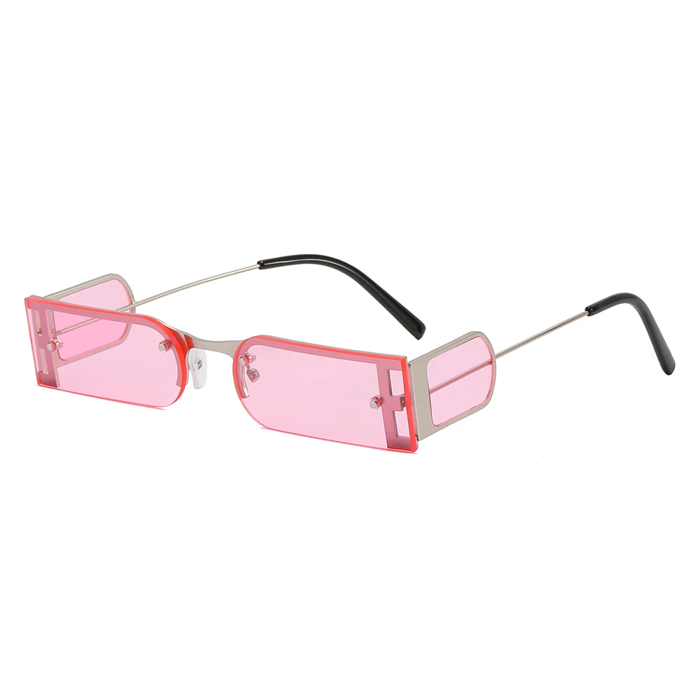 Superhot Eyewear 61500 Fashion 2022 Small Rectangle Metal Frame Sunglasses