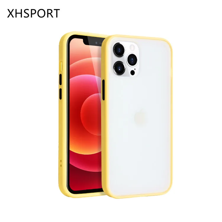 

Hot selling pc tpu slim transparent anti fall mobile phone cases cover for iPhone 11 pro max